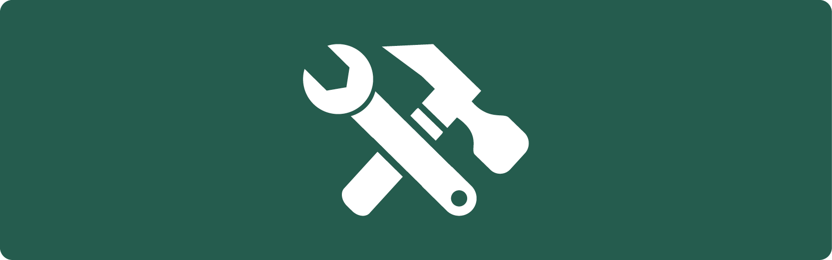An image of a hammer and wrench.
