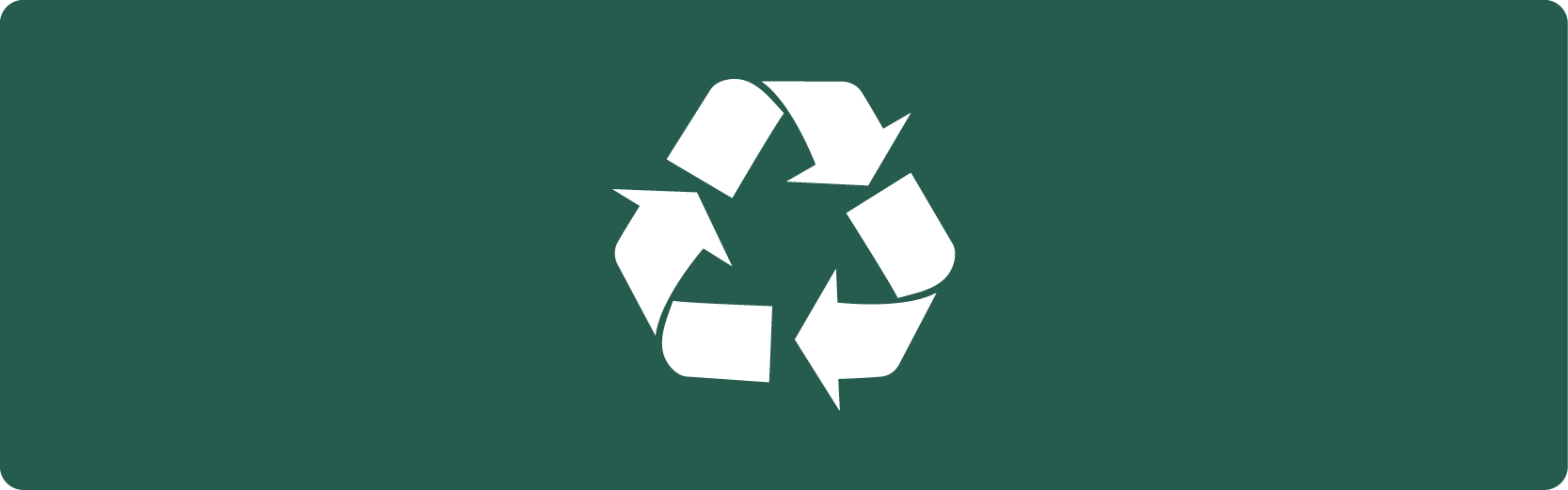 An image of the recycling symbol.